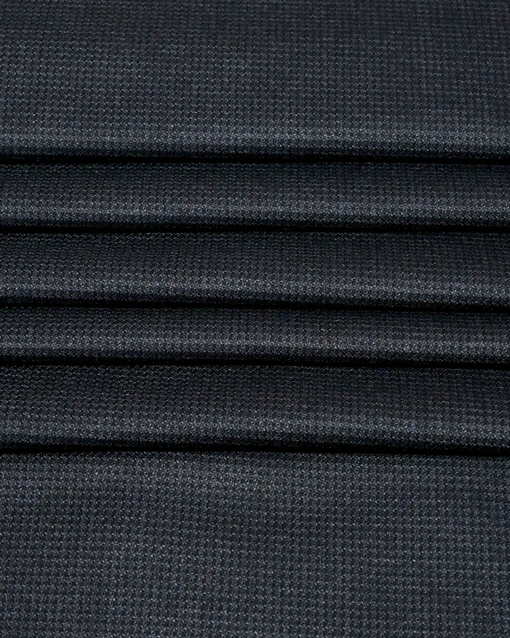 Black Houndstooth Tweed Blazer Fabric