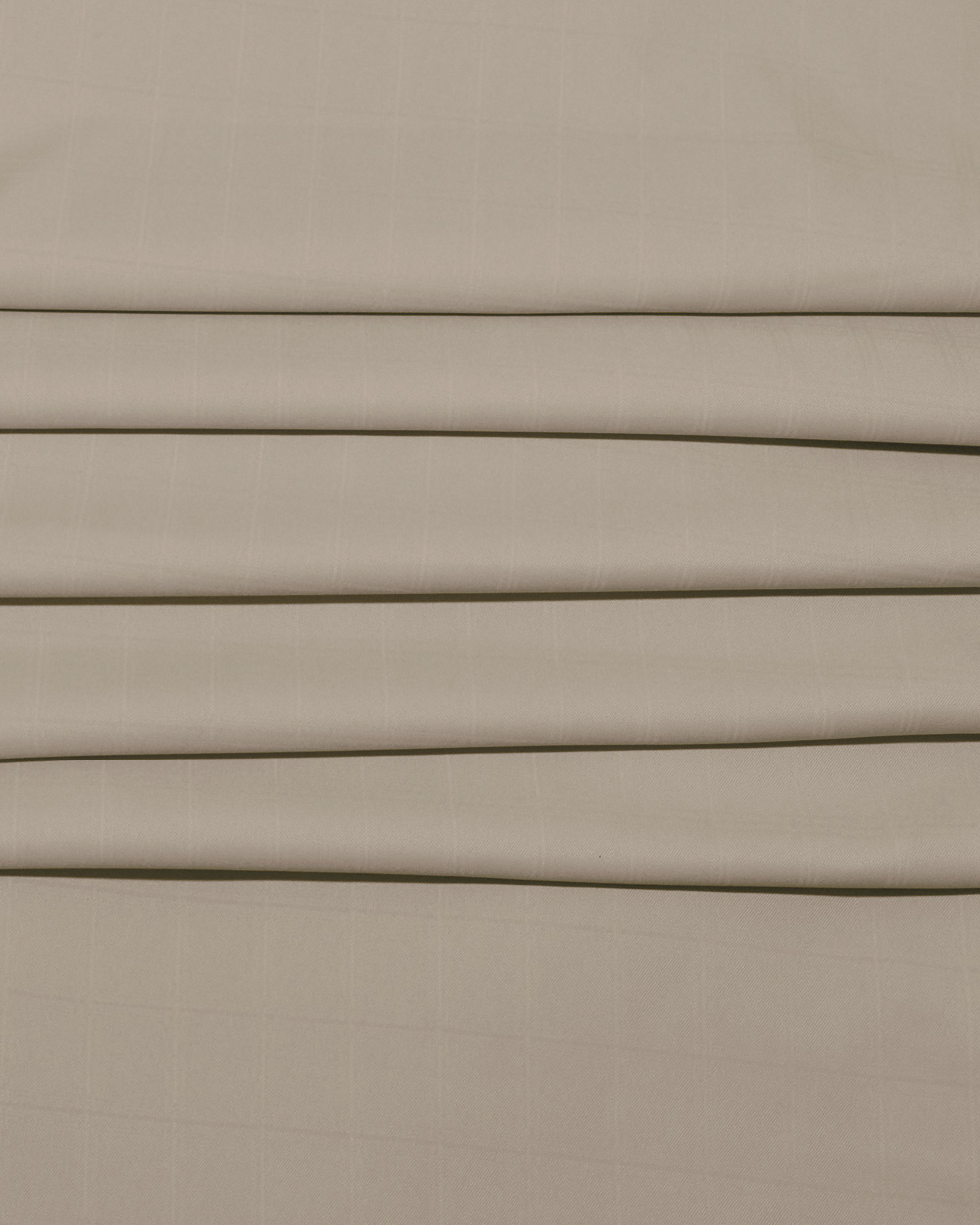 Ivory White  Micro Checks Soft Touch Suiting Fabric